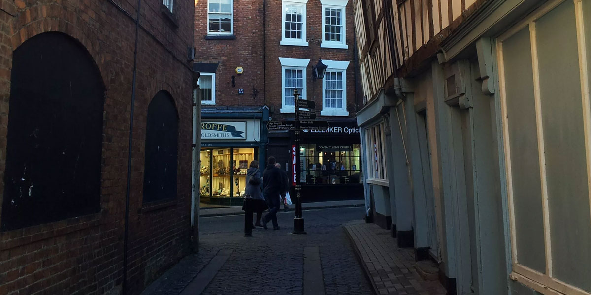 shrewsbury streets